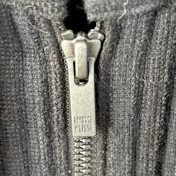 HOMME PLISSE ISSEY MIYAKE Men's Pleated Polyester Zip Hoodie - Picture 7 of 11